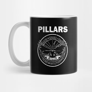 DEMON SLAYER: THE PILLARS LOGO (BLACK) GRUNGE STYLE Mug